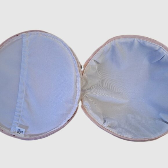 ABC Triangle Mastectomy Large Breast Form ZIPPERED TRAVEL CASE ONLY Pink - Picture 3 of 4